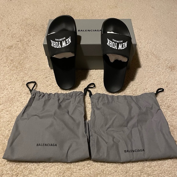 Balenciaga New York Pool slides - Picture 5 of 6